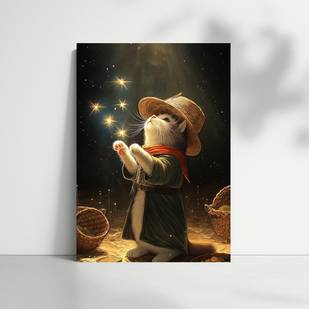 Firefly Ballet of the Dreamy Cat