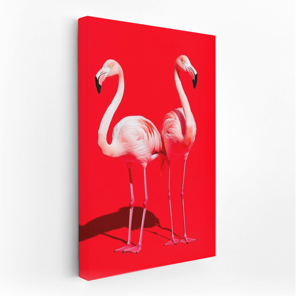 Dance of the Scarlet Flamingos