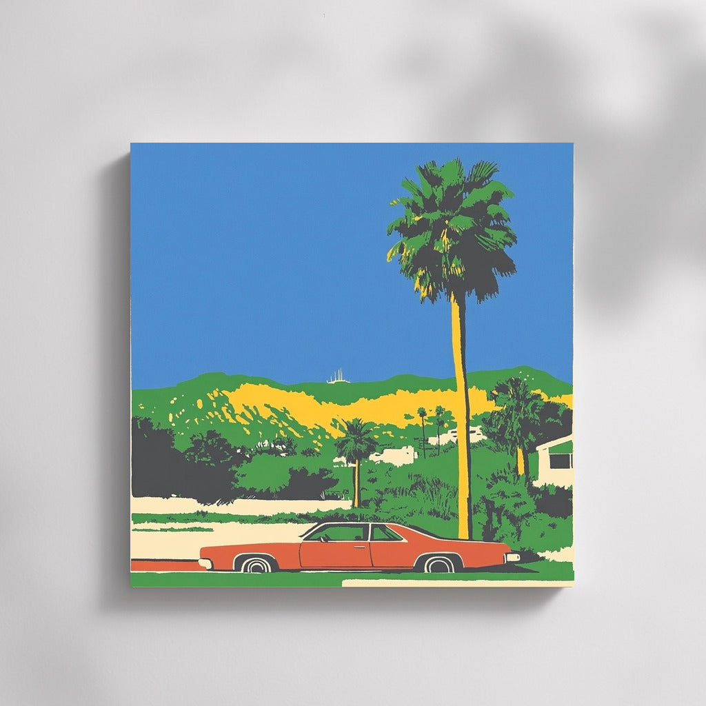 Convertible under the tropical sun