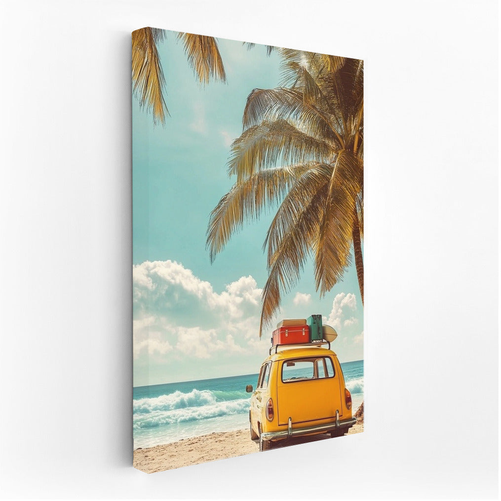 Retro Romance by the Shore