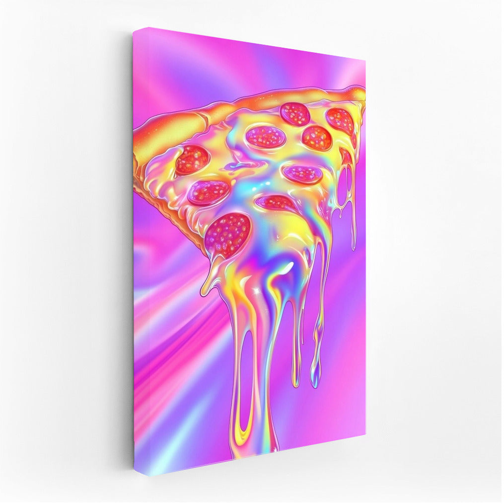 Pizza in Sunny Rays