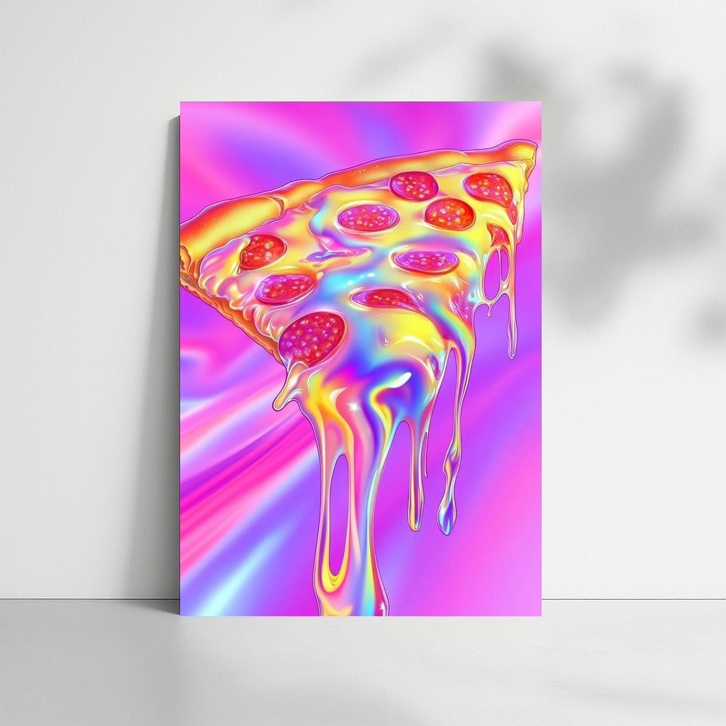 Pizza in Sunny Rays