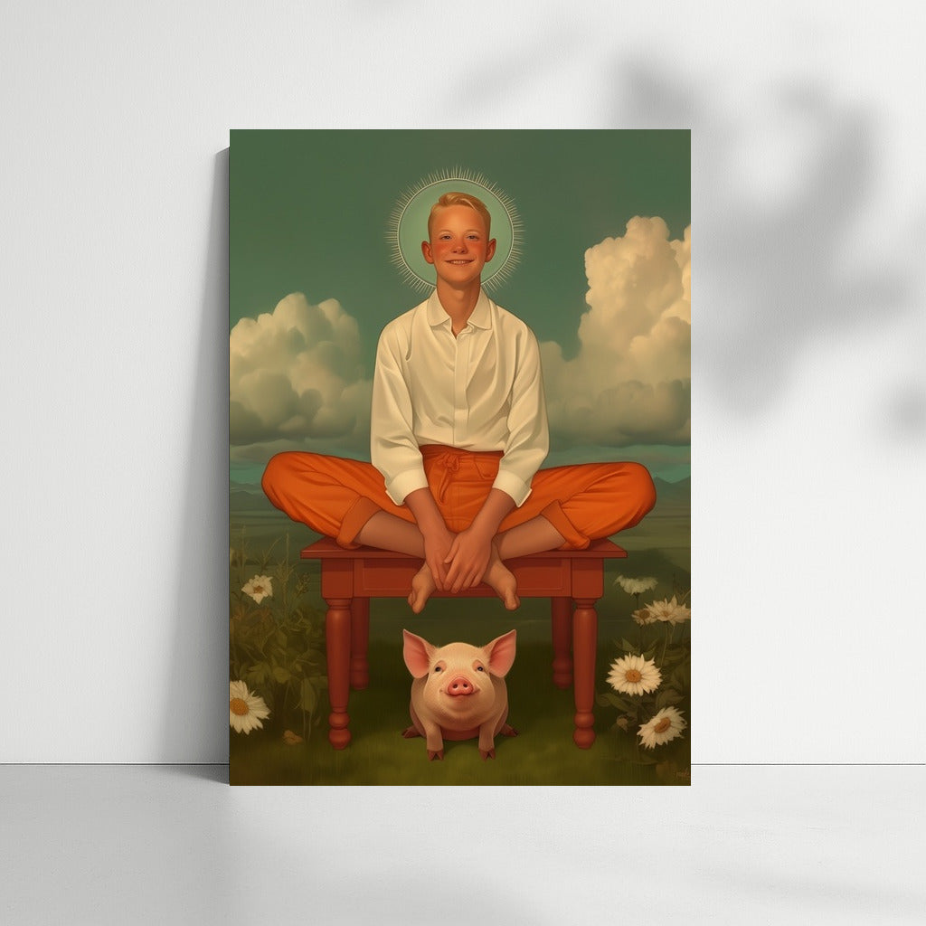 Cloud Guardian of the Flower Pig