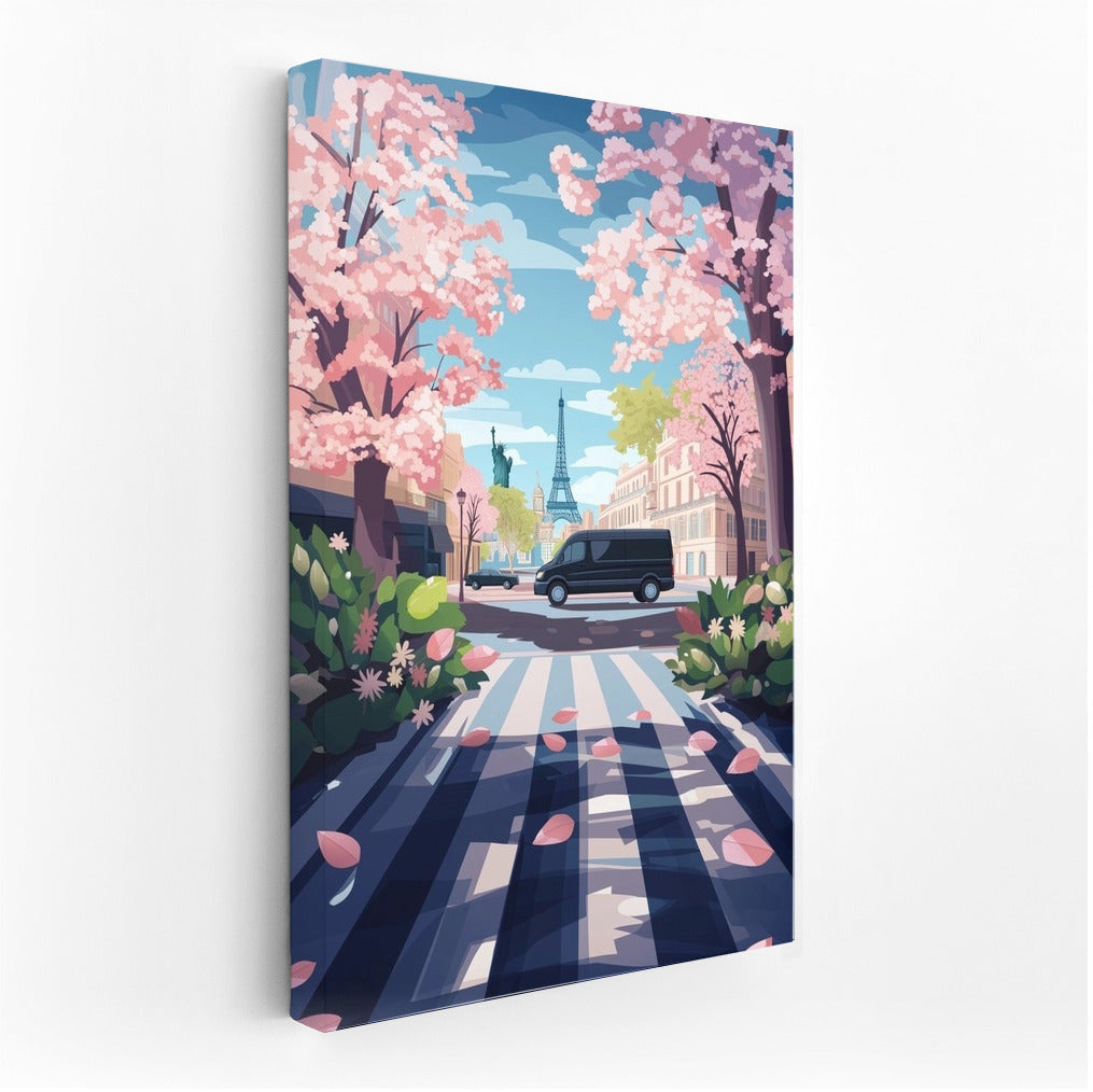 Blooming Symphony of Parisian Streets