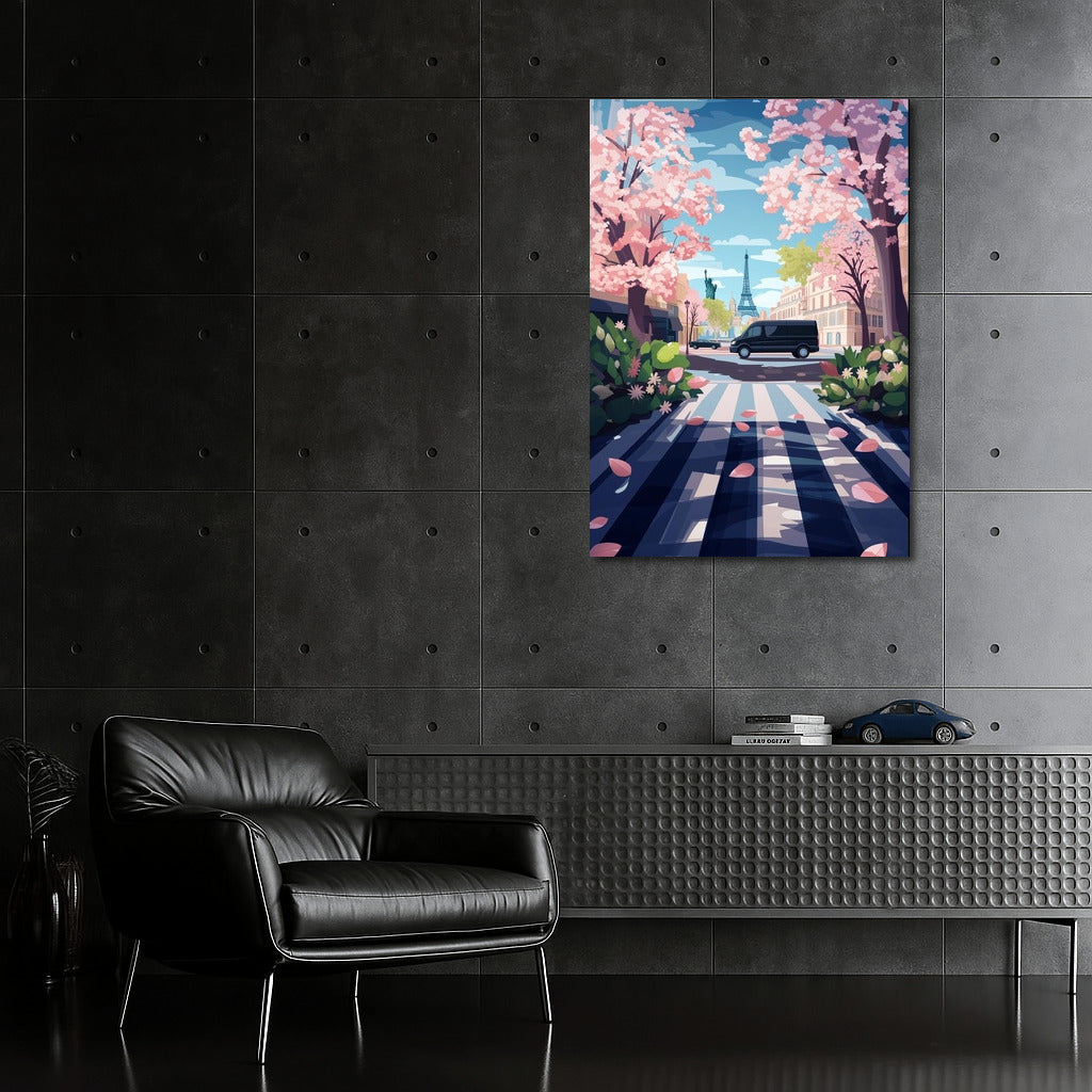 Blooming Symphony of Parisian Streets