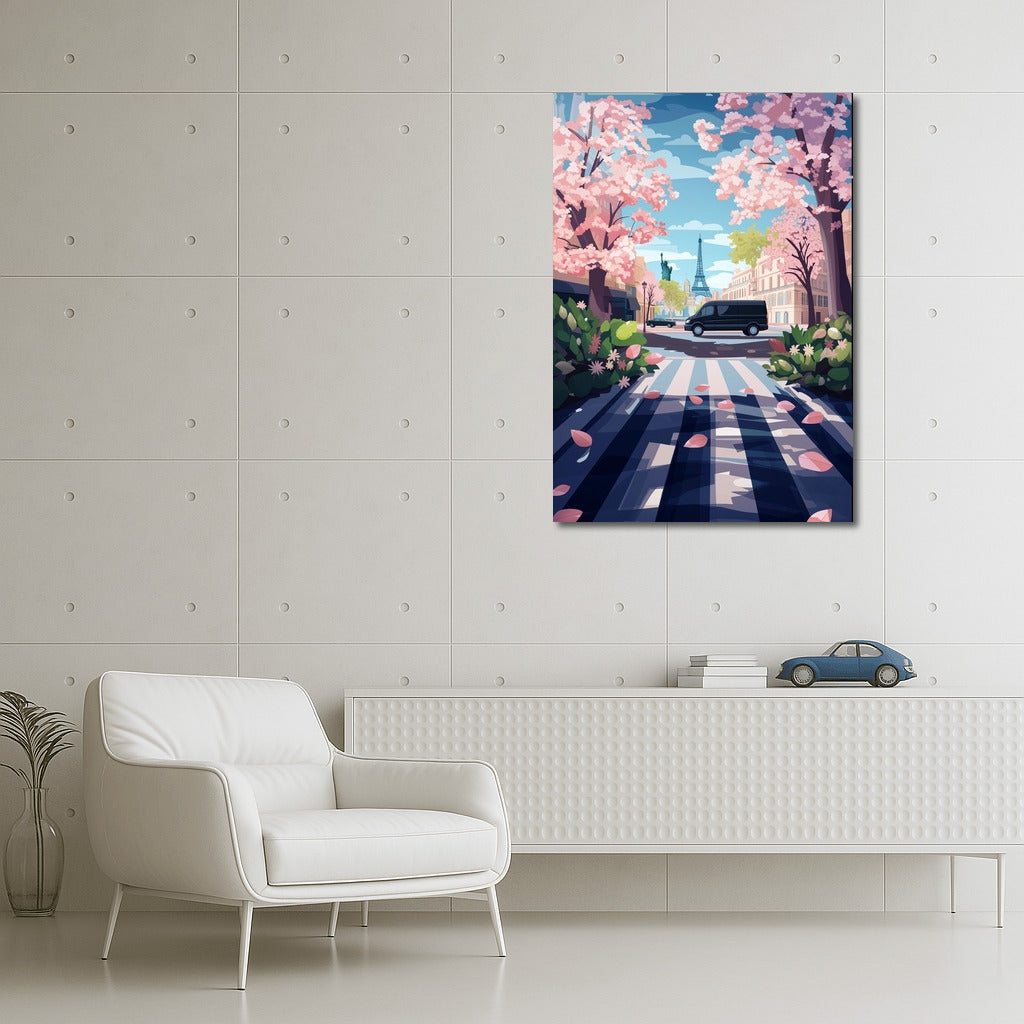 Blooming Symphony of Parisian Streets