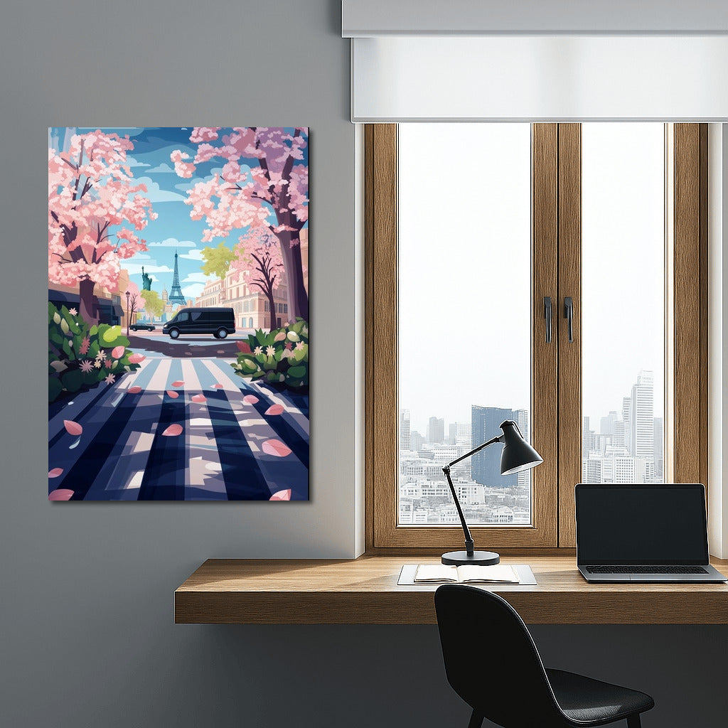 Blooming Symphony of Parisian Streets