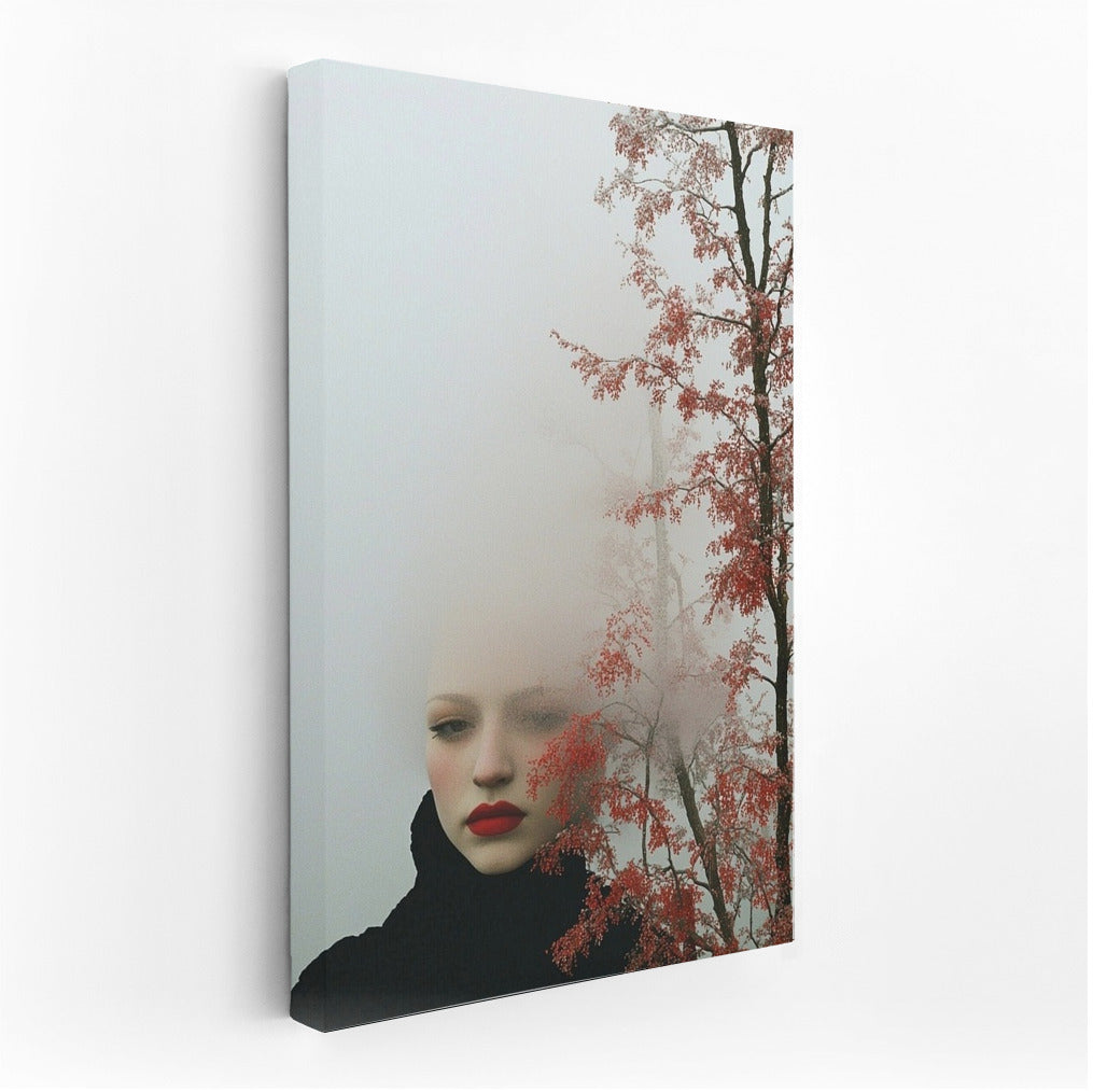 Misty Enchantment: Face in Pink Captivity