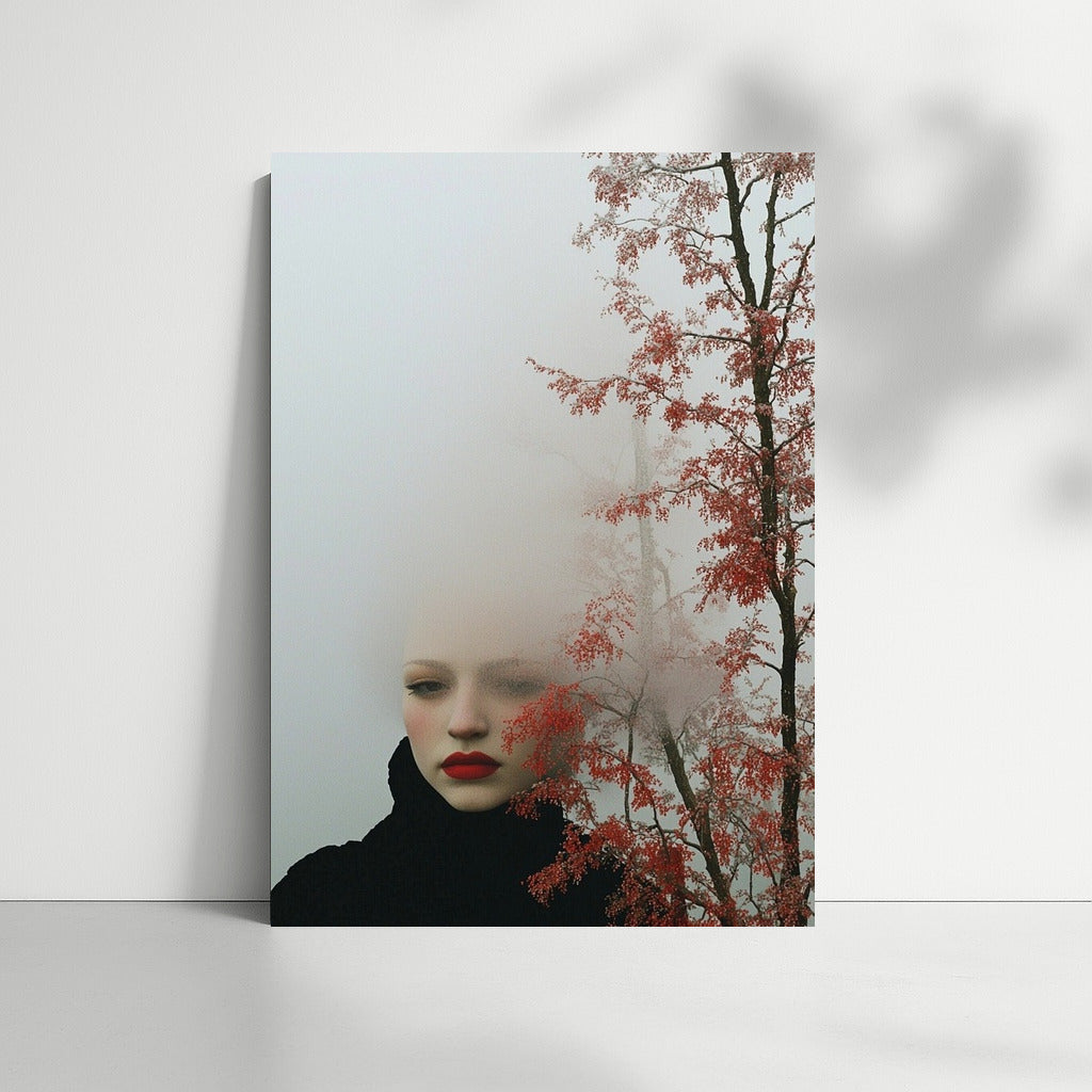Misty Enchantment: Face in Pink Captivity