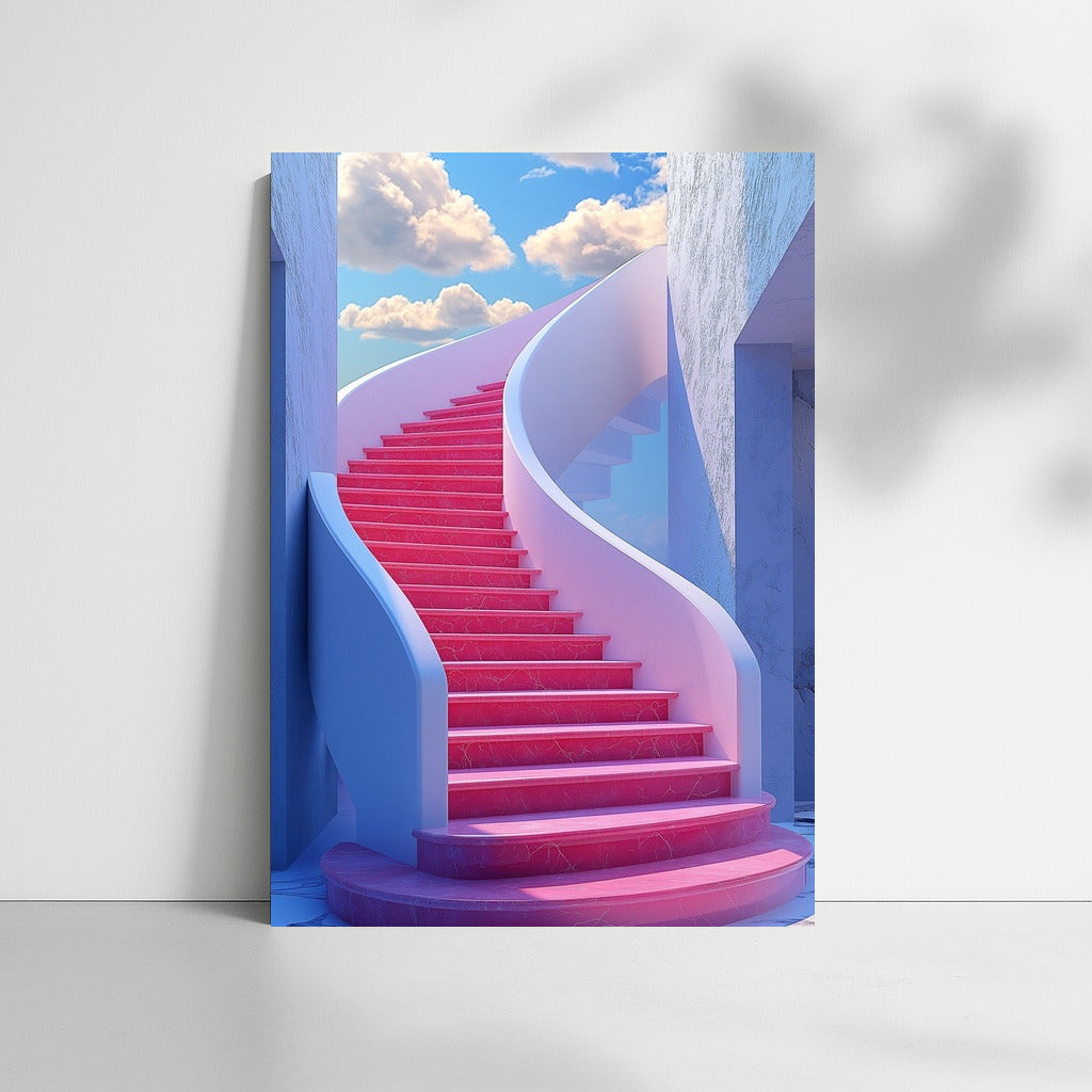The Pink Path to the Clouds