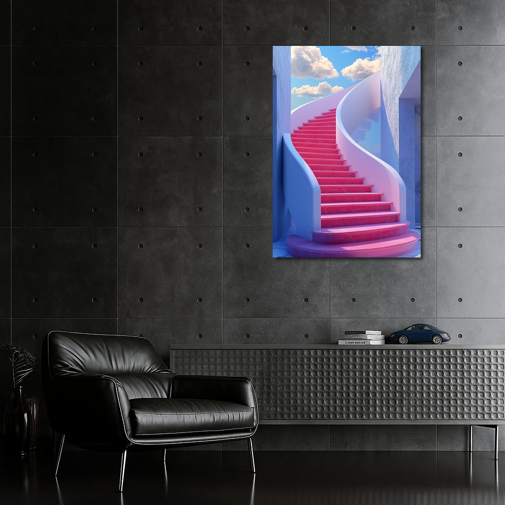 The Pink Path to the Clouds
