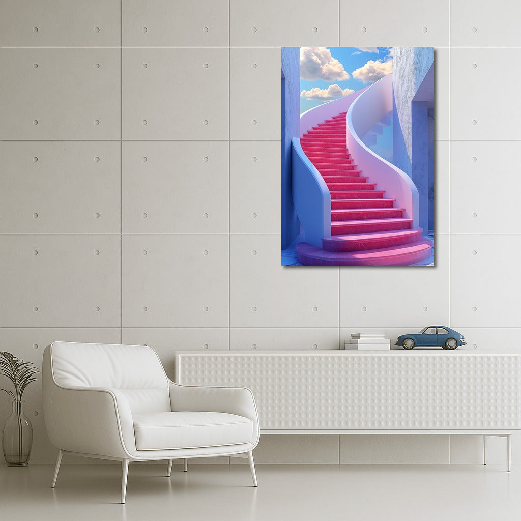 The Pink Path to the Clouds