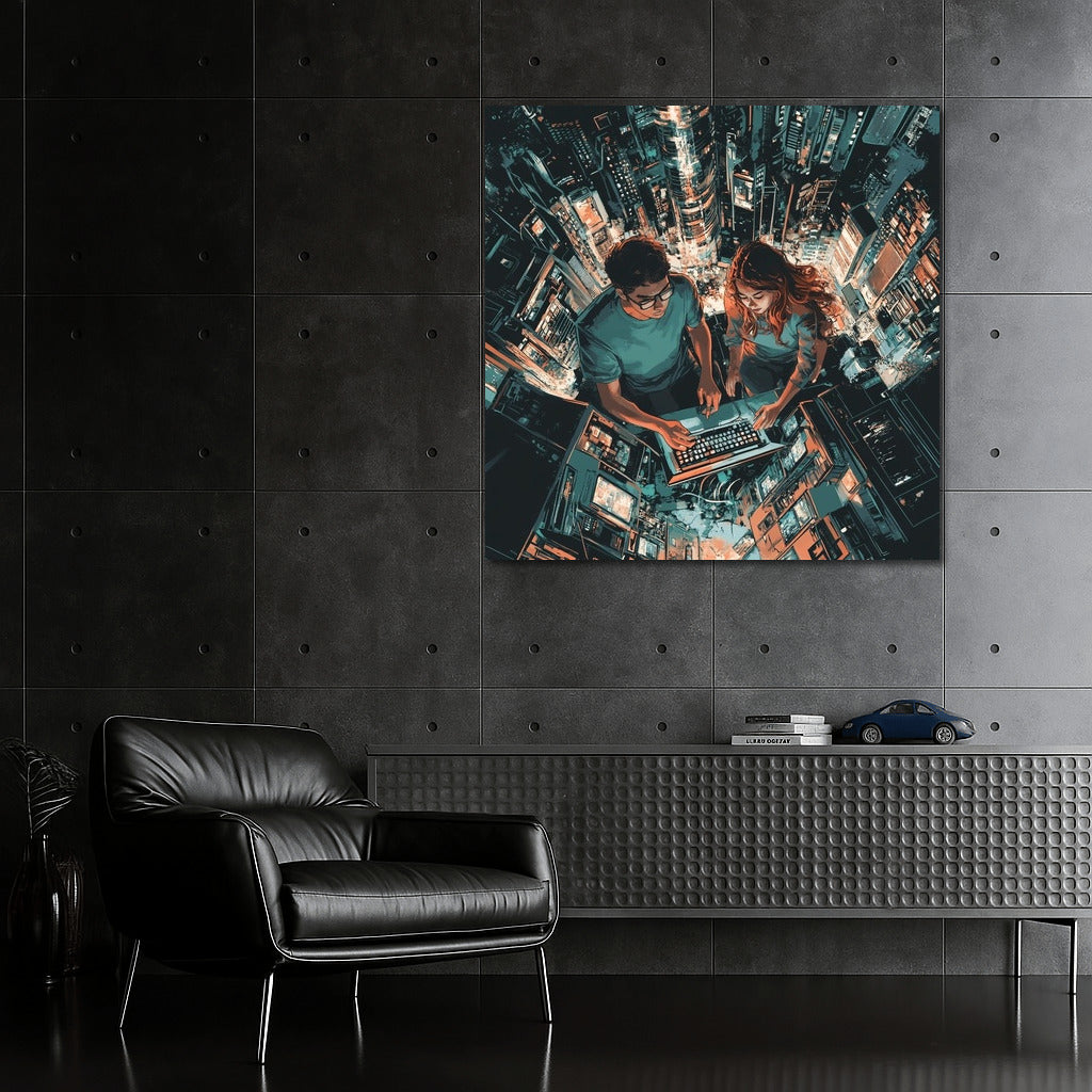 Symphony of Urban Pixels