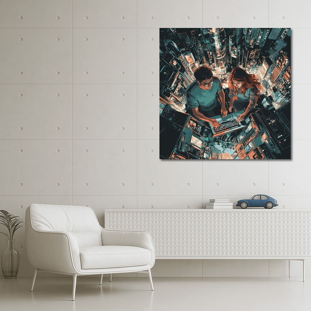 Symphony of Urban Pixels