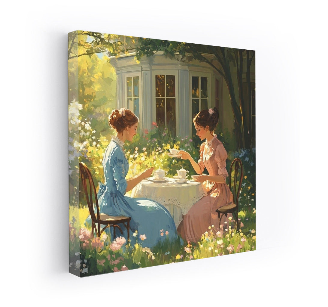Sunny Tea Party in the Garden