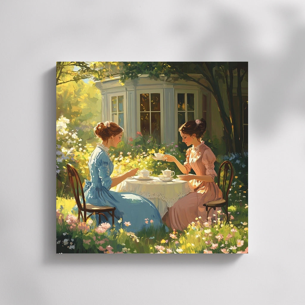 Sunny Tea Party in the Garden