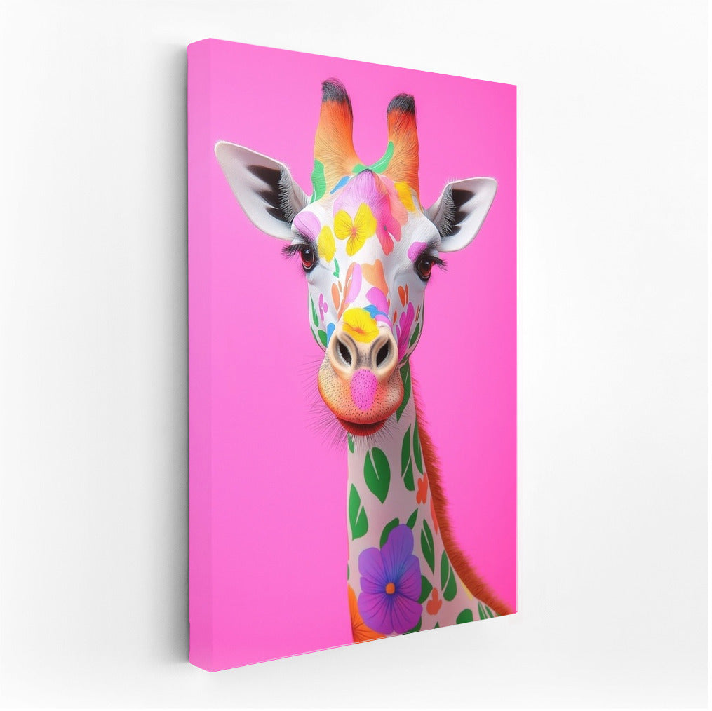 Flower Giraffe: Dance on the Pink Catwalk