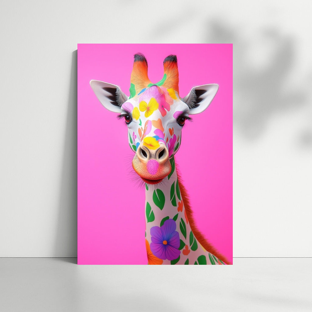 Flower Giraffe: Dance on the Pink Catwalk