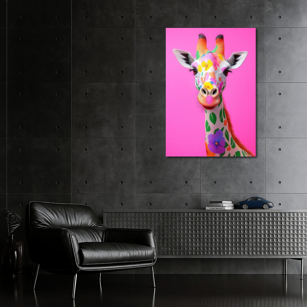 Flower Giraffe: Dance on the Pink Catwalk