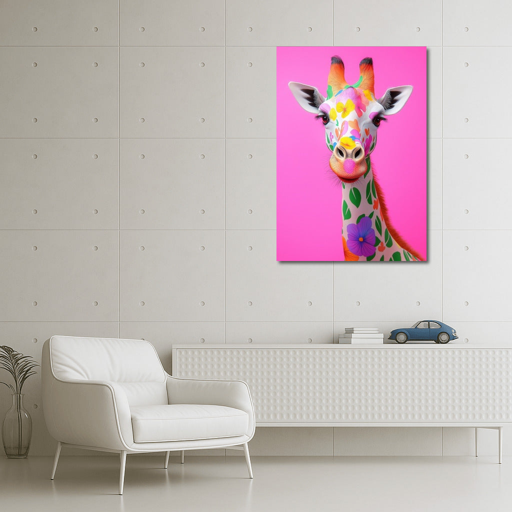 Flower Giraffe: Dance on the Pink Catwalk