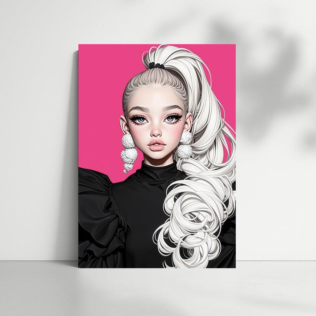 Pop Art Muse: Riddle in Bright Colors