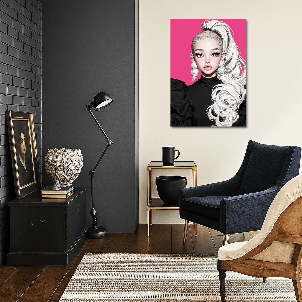 Pop Art Muse: Riddle in Bright Colors
