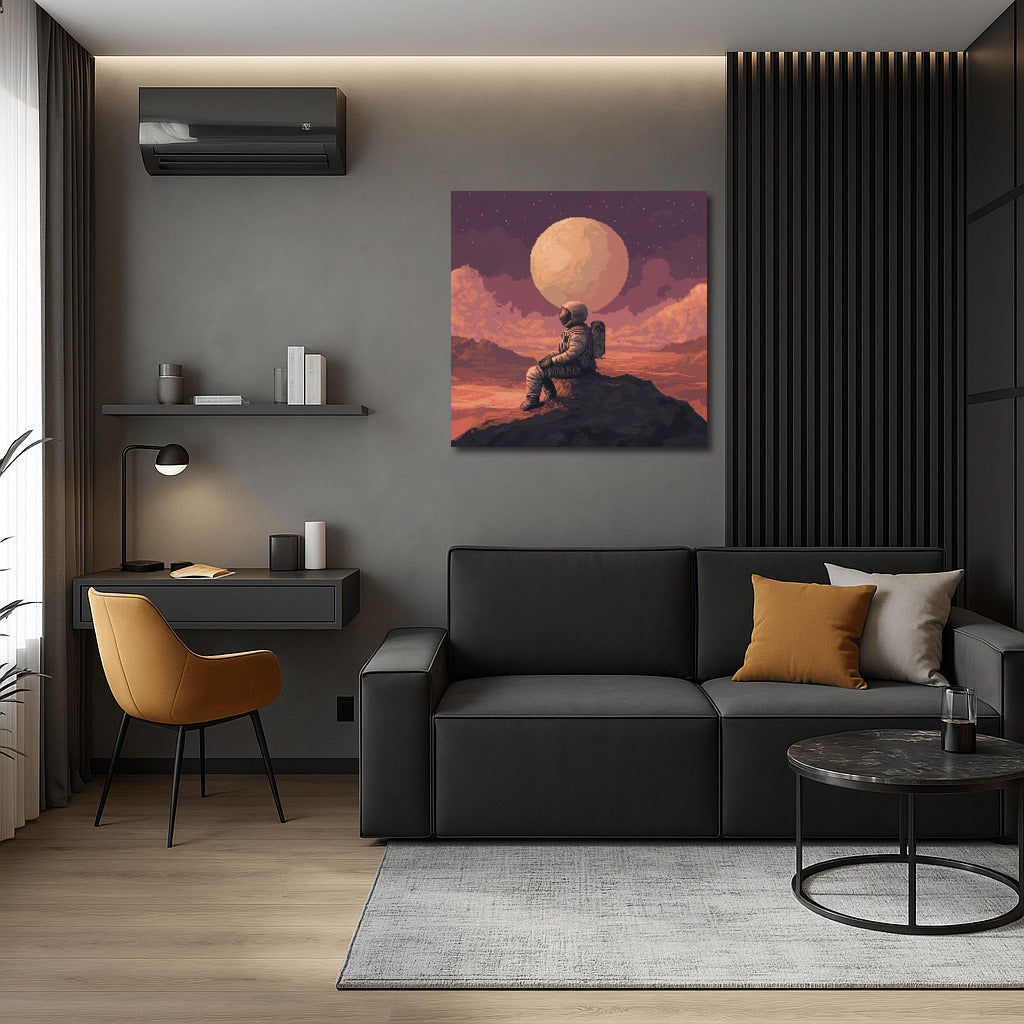 Star Wanderer in the Embrace of the Moon