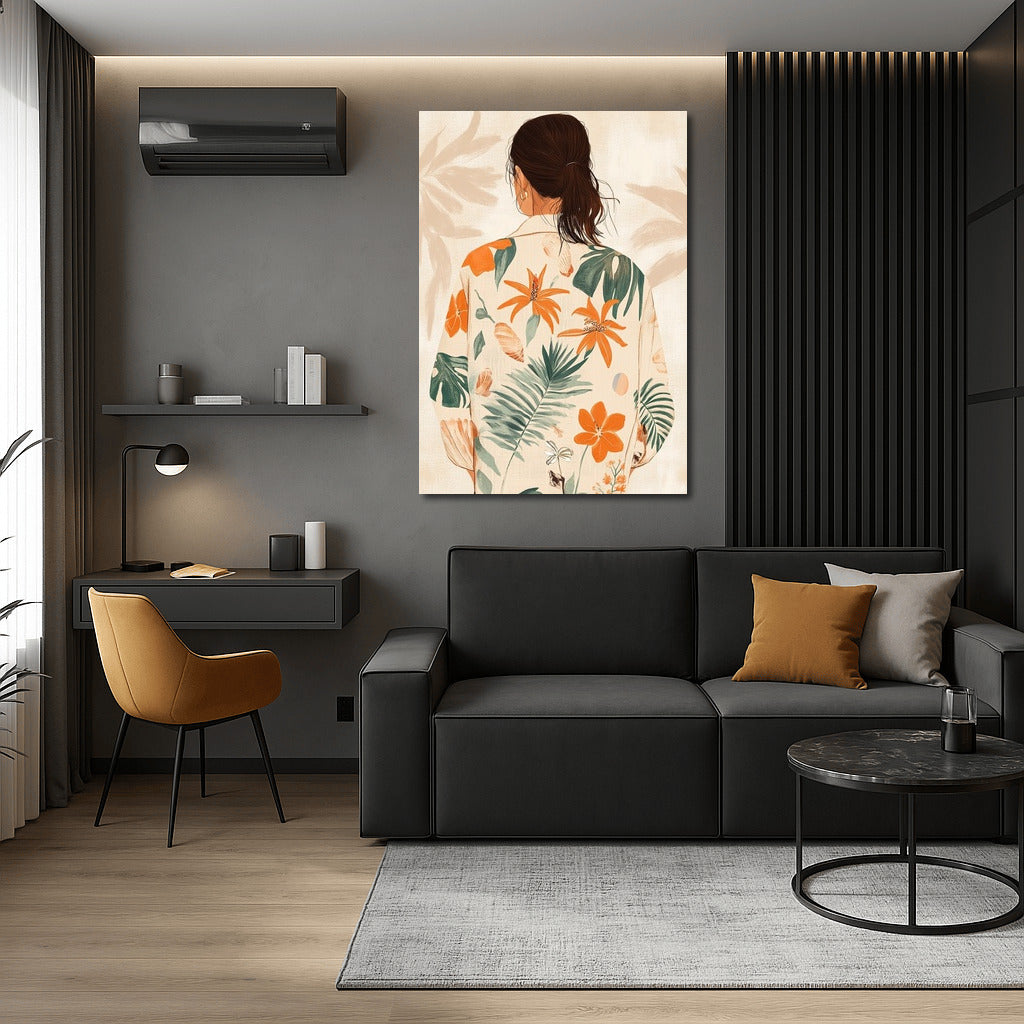 Flower Symphony: Elegance in a Frame