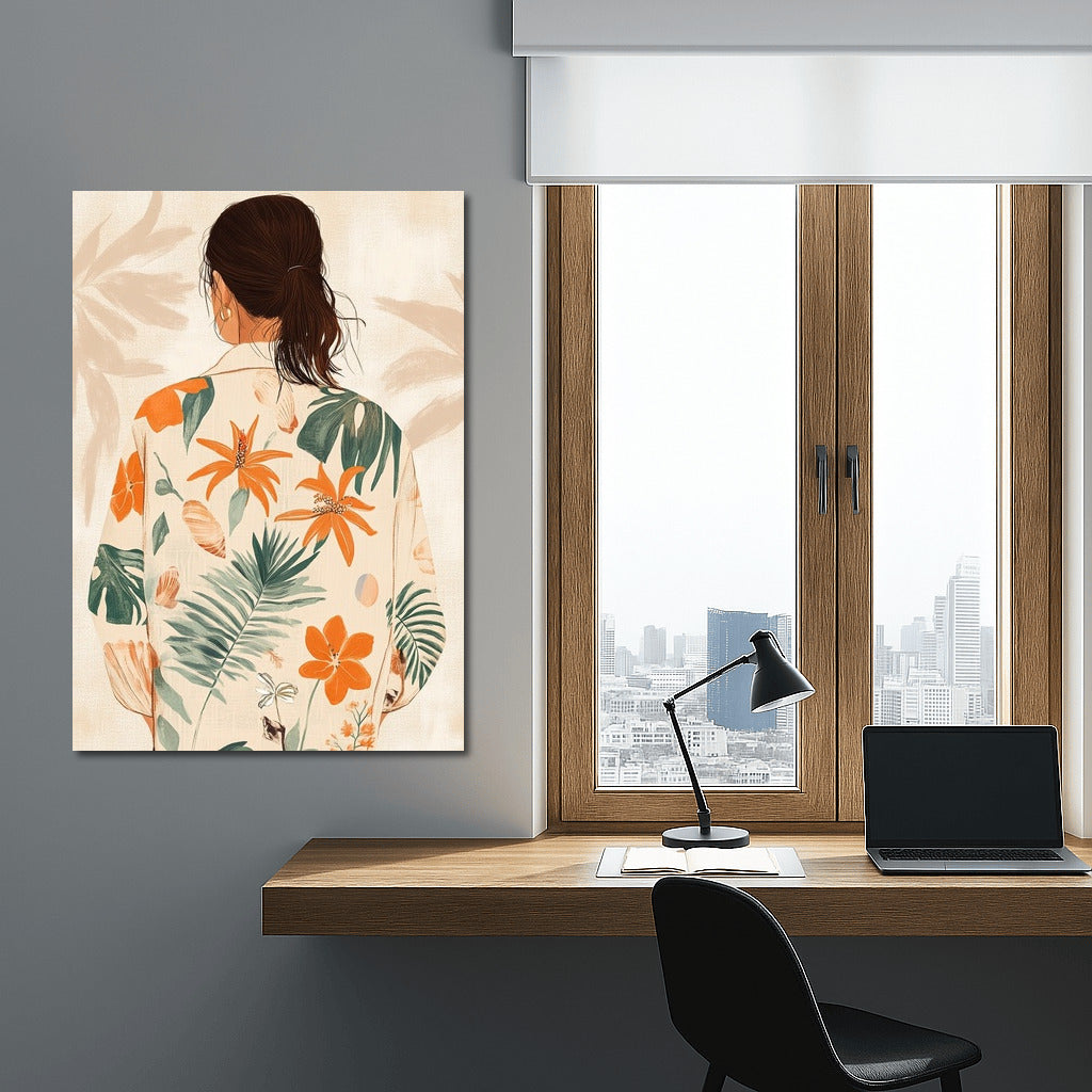 Flower Symphony: Elegance in a Frame