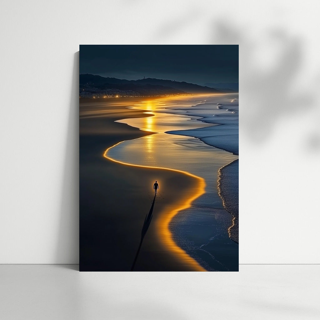 The Bright Wanderer at the Shore of Silence