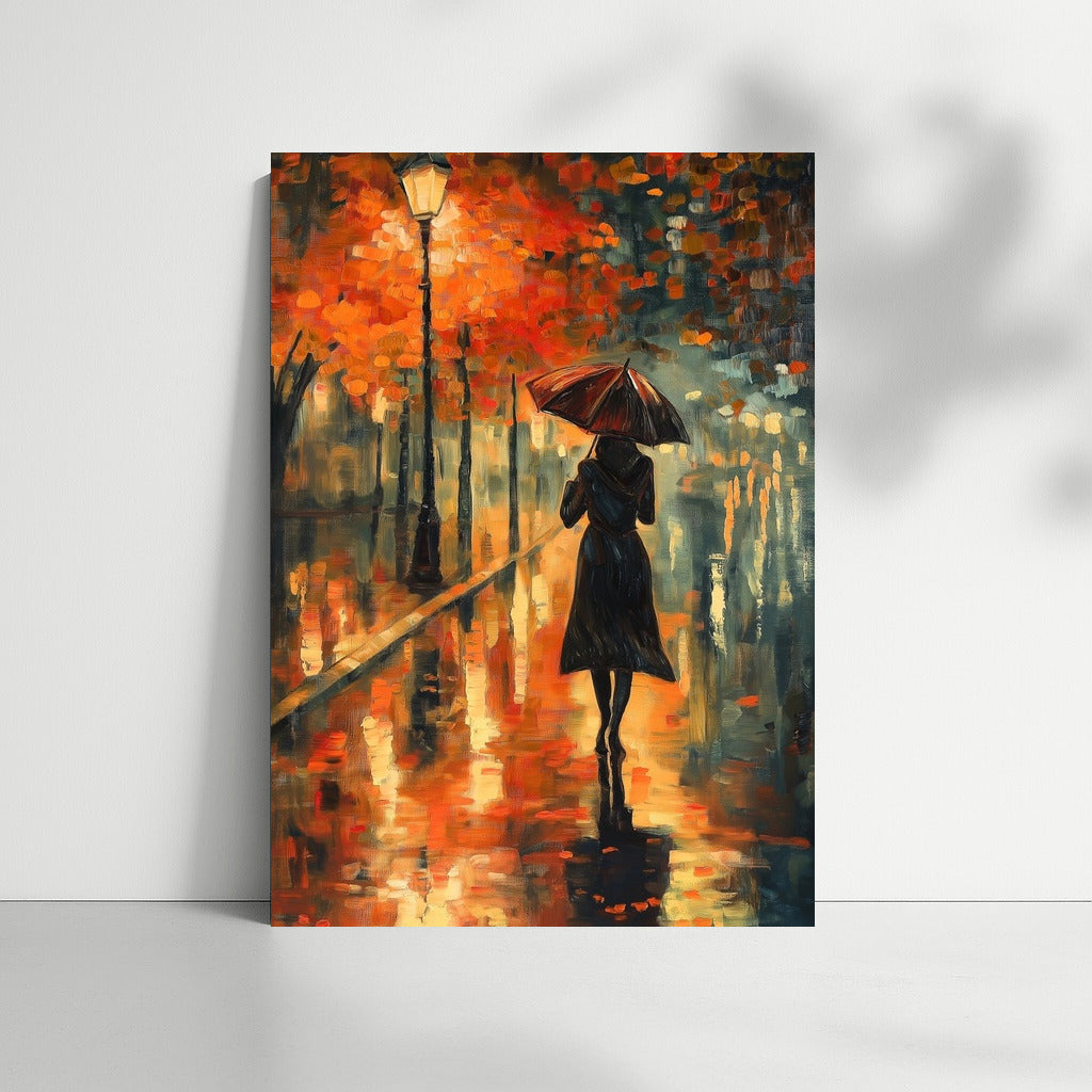 Light in the Autumn Rain
