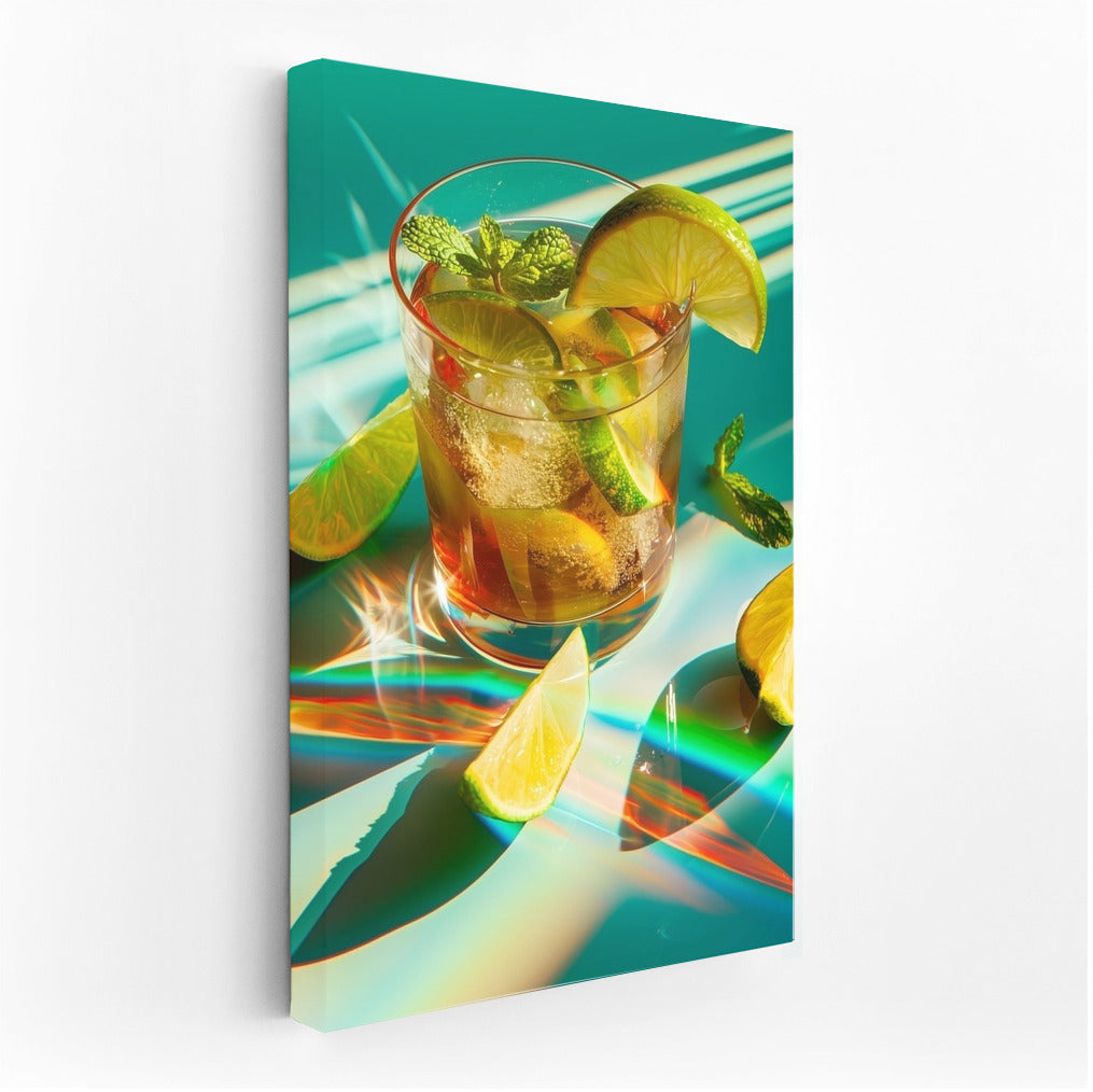 Lime Breeze: Evening Cocktail