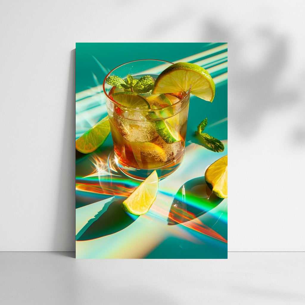Lime Breeze: Evening Cocktail