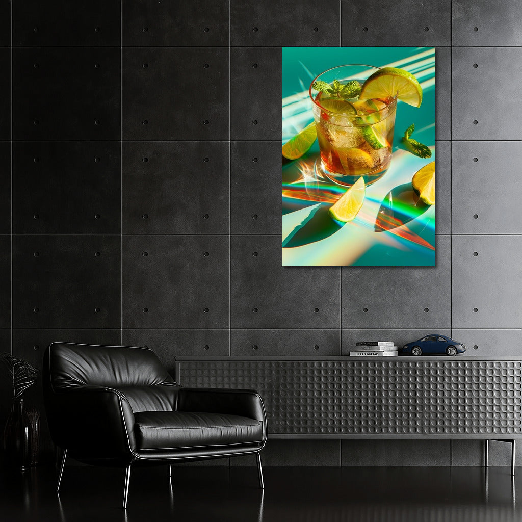 Lime Breeze: Evening Cocktail
