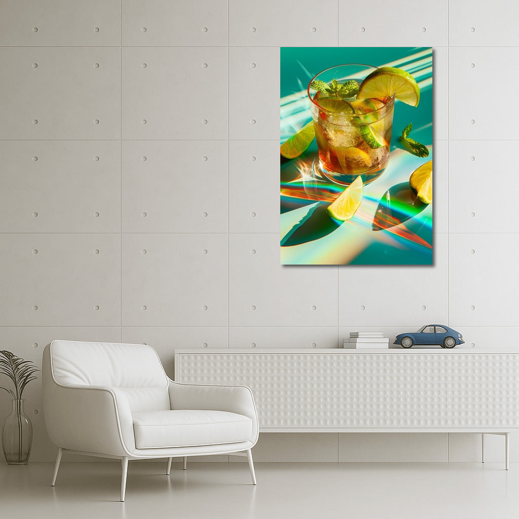 Lime Breeze: Evening Cocktail