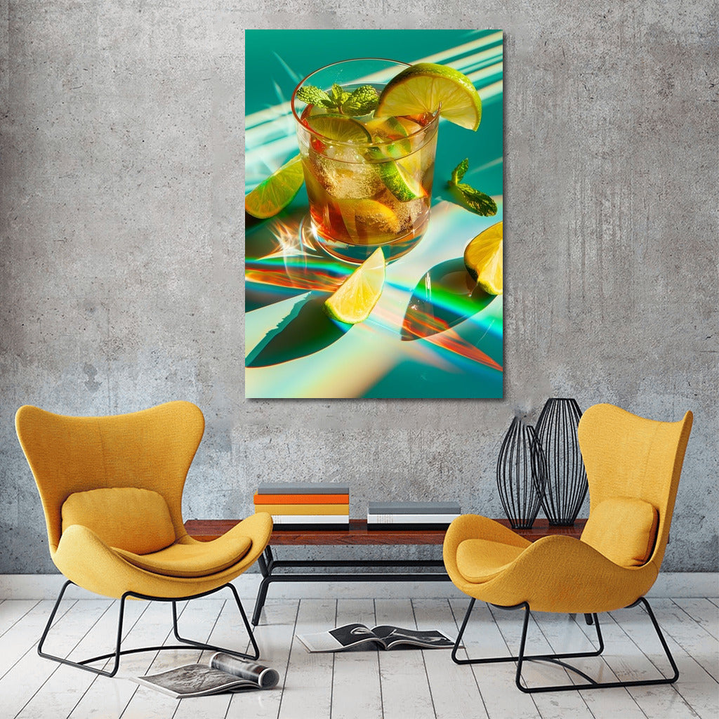 Lime Breeze: Evening Cocktail