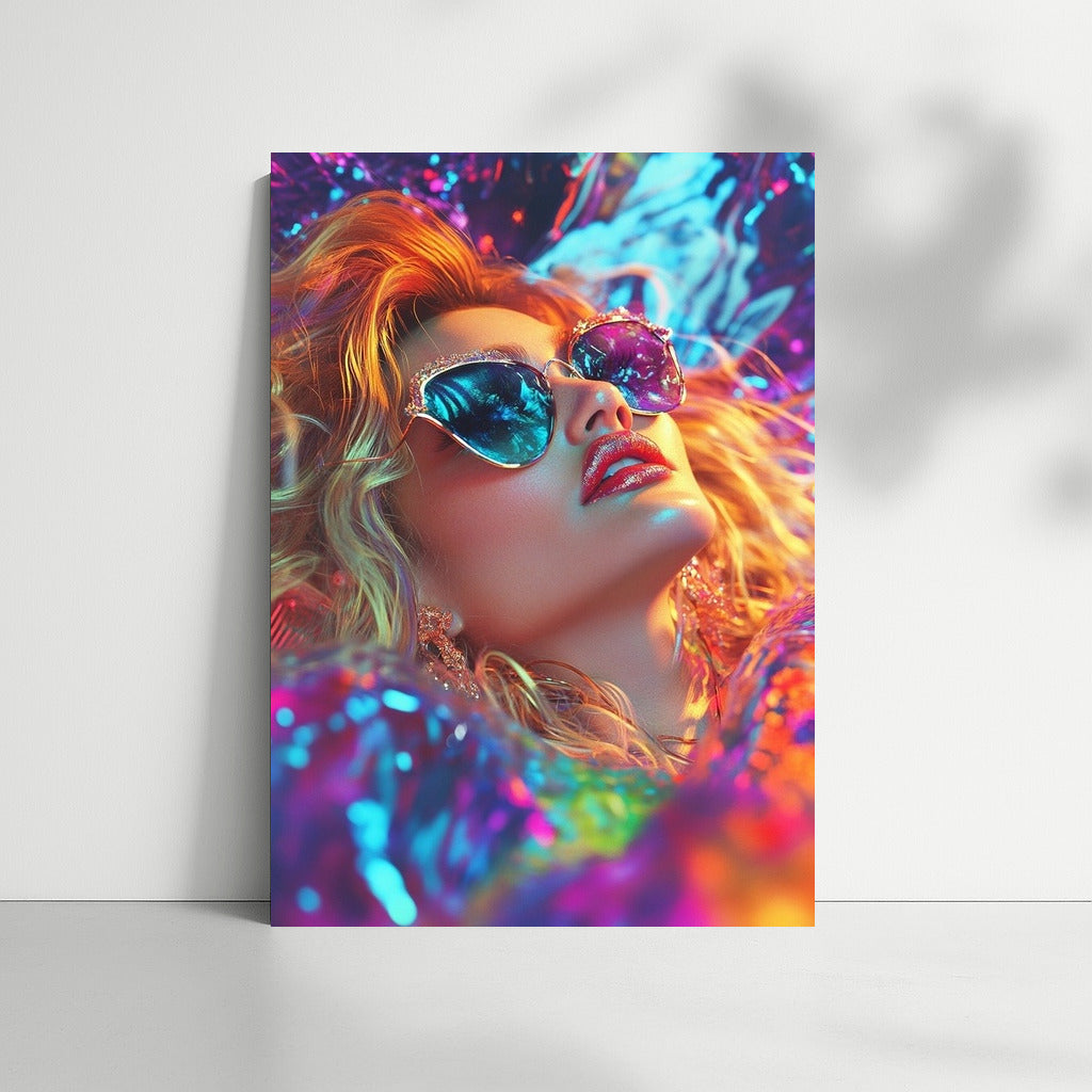 Neon Muse: A Look Through Glass