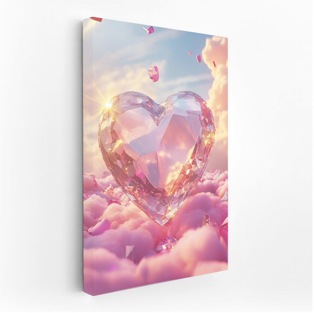 Cloud Crystal Heart