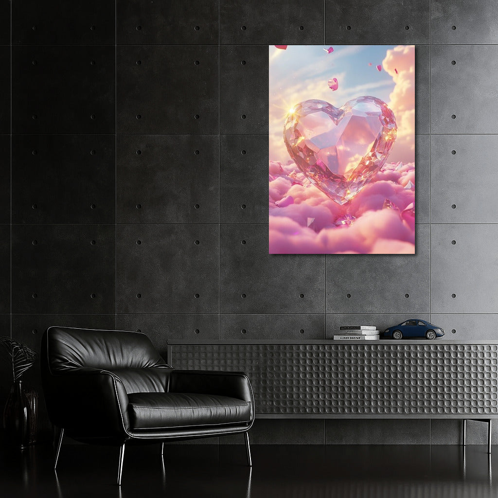 Cloud Crystal Heart