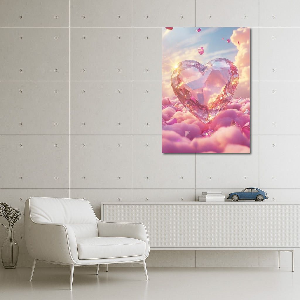 Cloud Crystal Heart