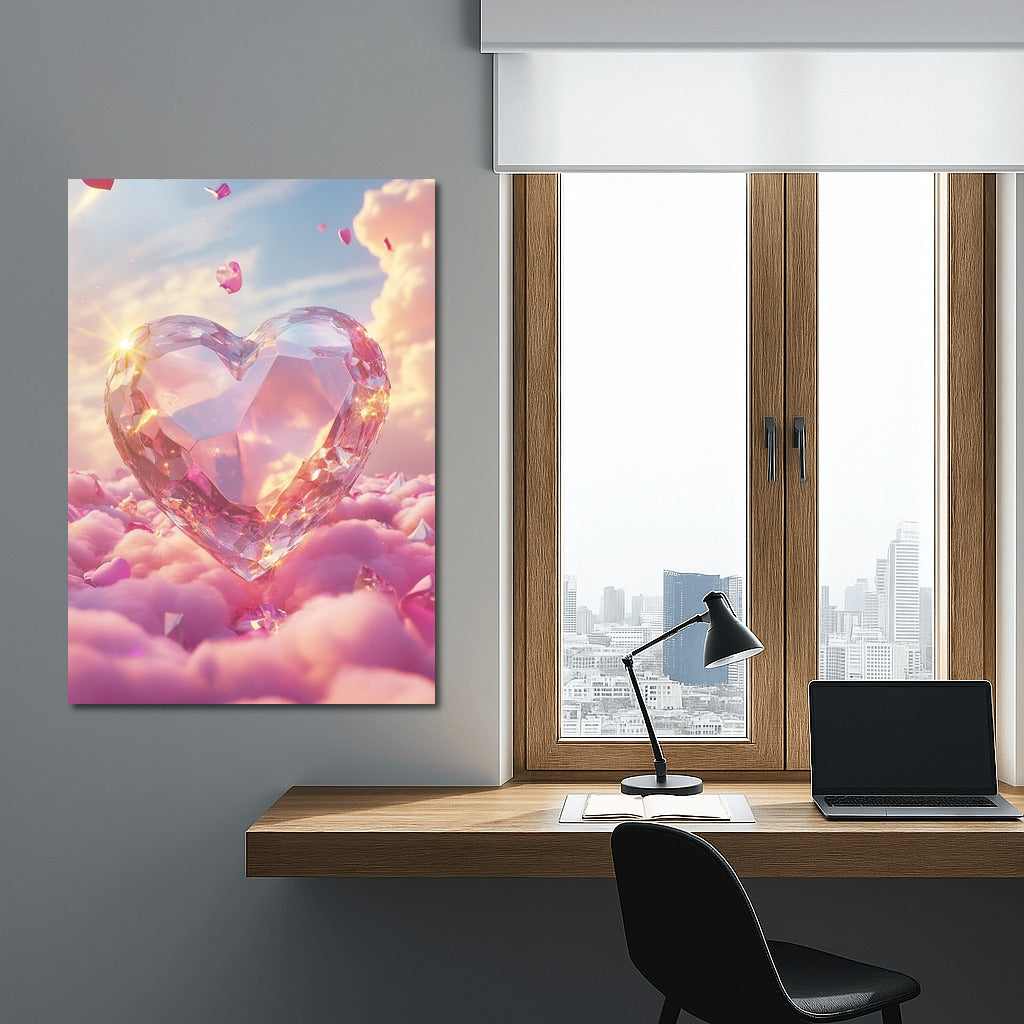 Cloud Crystal Heart
