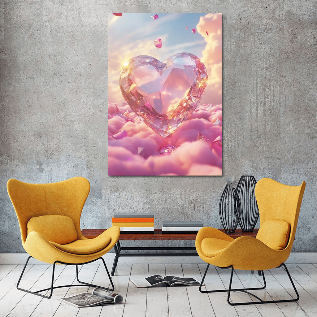 Cloud Crystal Heart