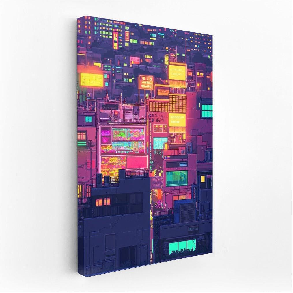 Light Rhythms of the Night Metropolis