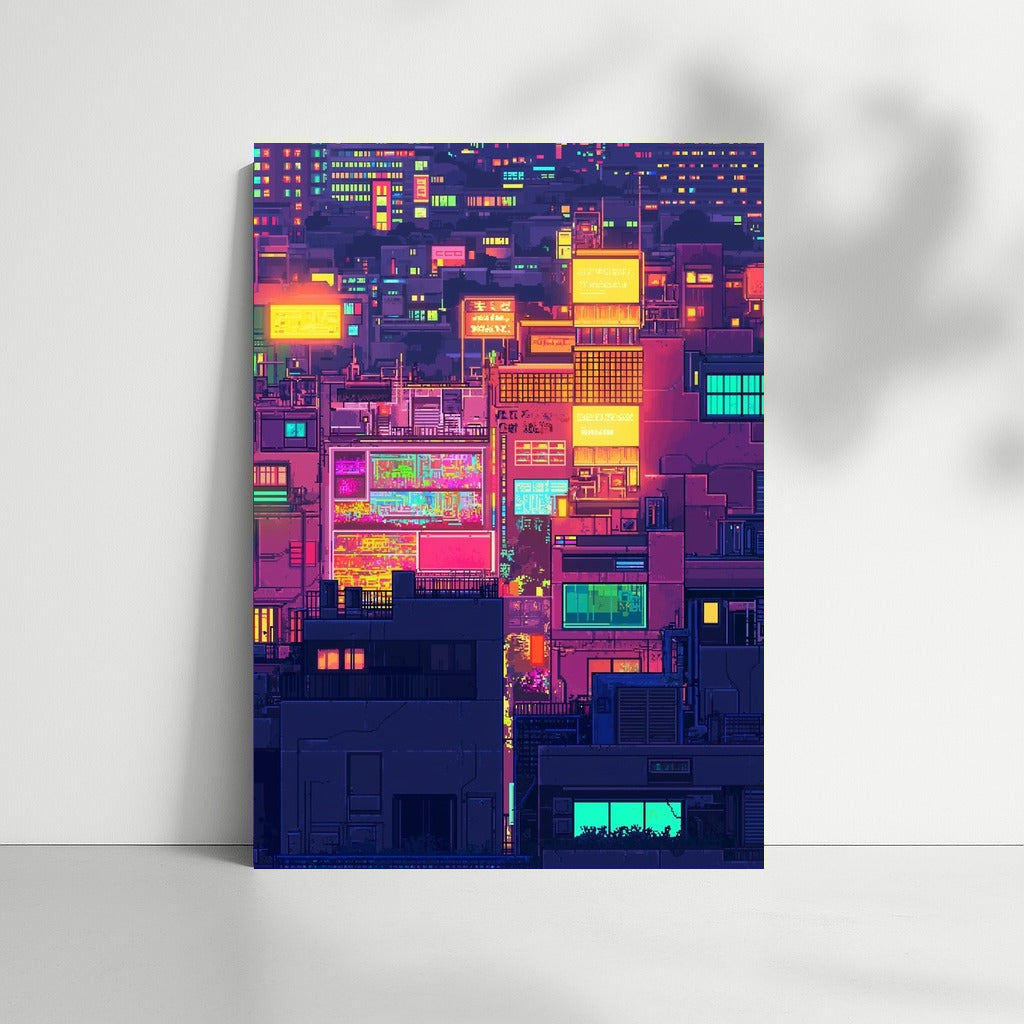 Light Rhythms of the Night Metropolis