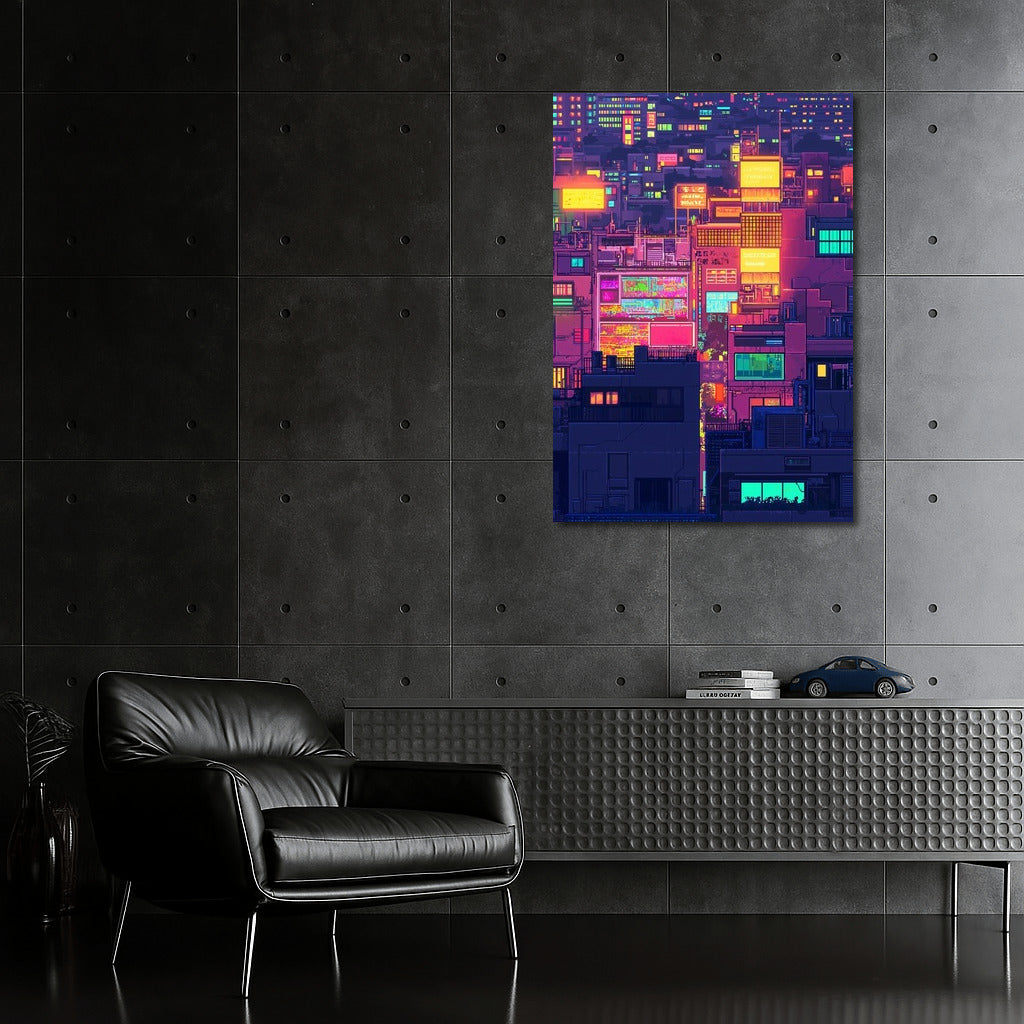 Light Rhythms of the Night Metropolis