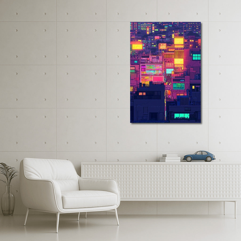 Light Rhythms of the Night Metropolis