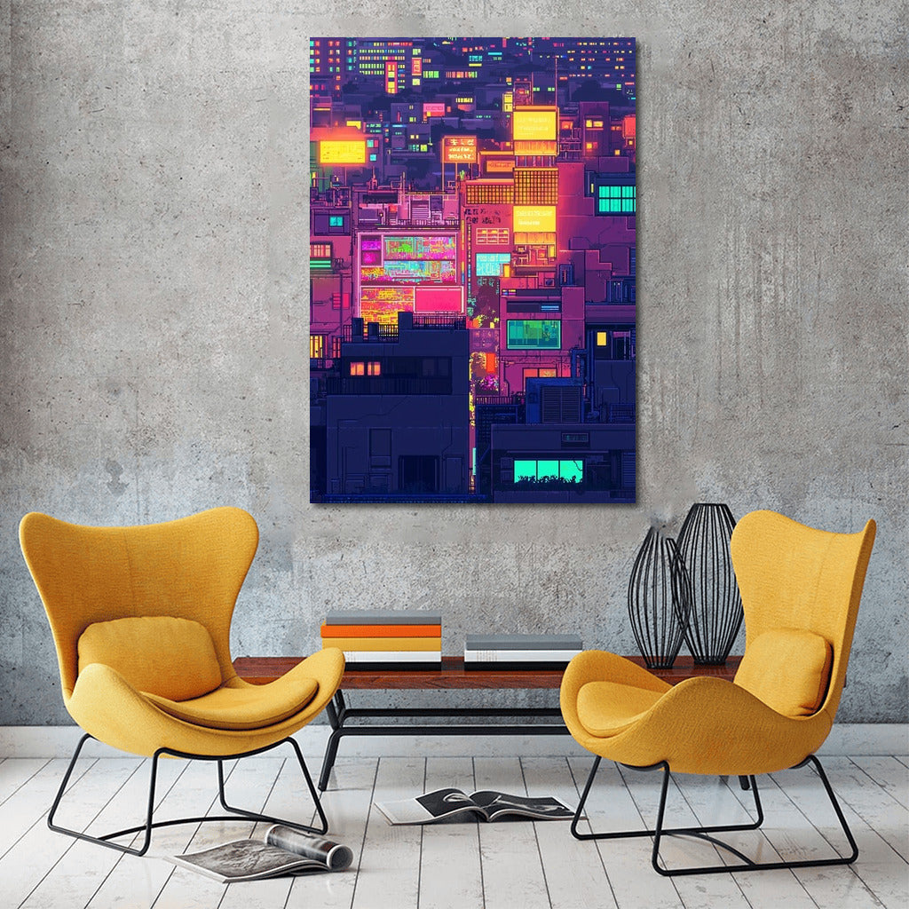 Light Rhythms of the Night Metropolis