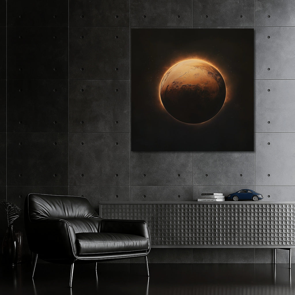 Night Glow of the Red Planet