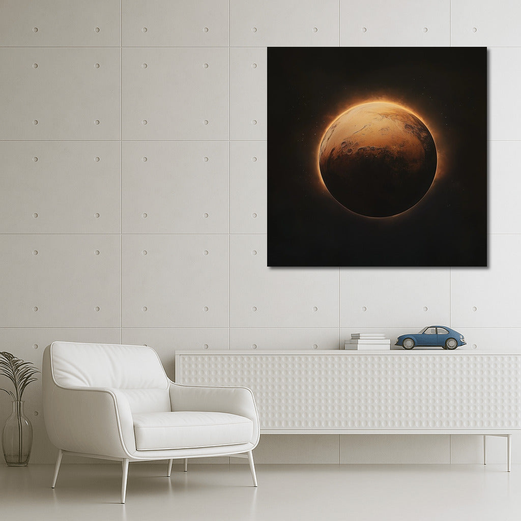 Night Glow of the Red Planet