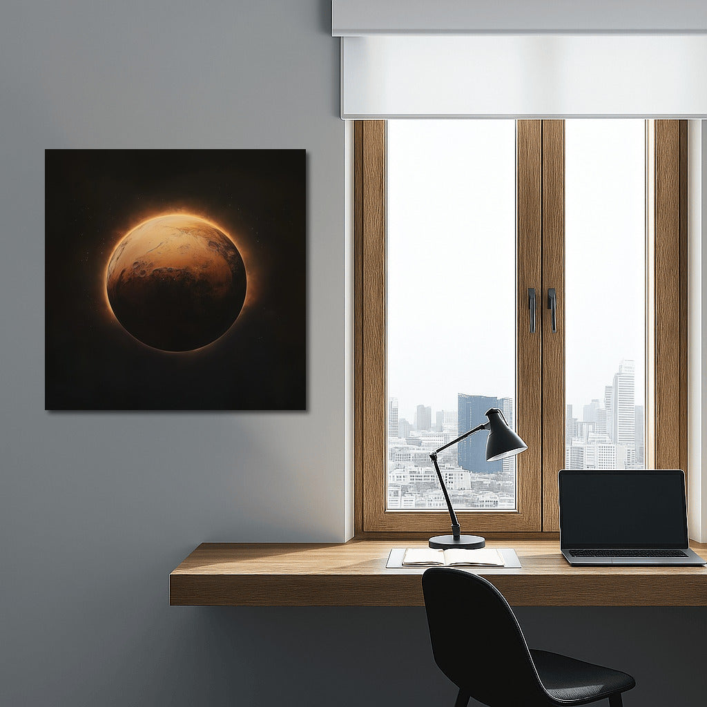 Night Glow of the Red Planet